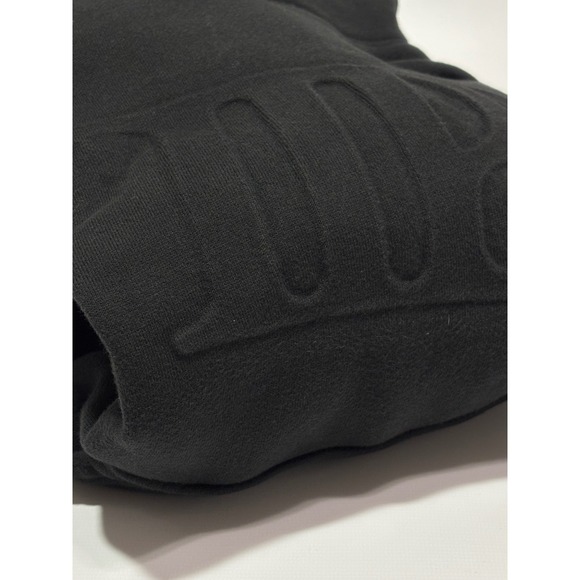 The Tortured Poets Department Taylor Swift Embossed Logo Black Hoodie Youth M - Picture 9 of 9